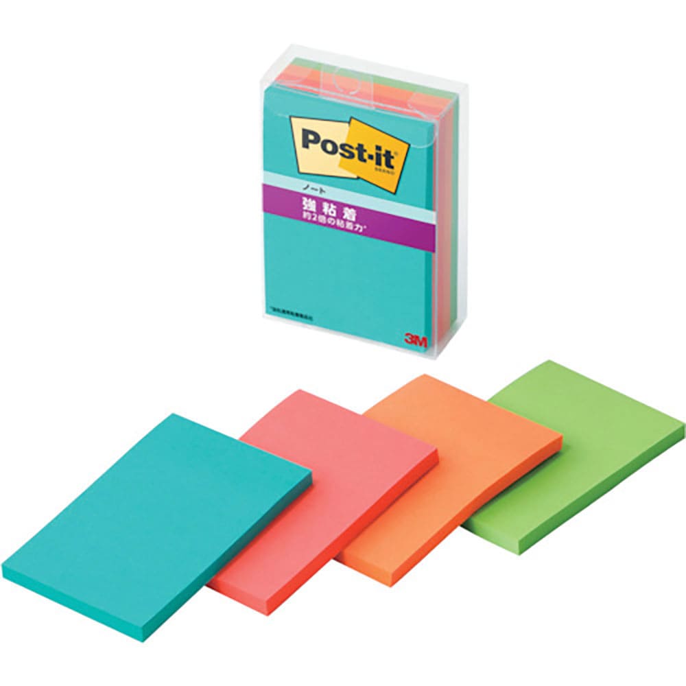 ３Ｍ　ポスト・イット　強粘着ノート　マルチカラー１　６５６ＳＳ－ＭＣ－１Ｎ＿
