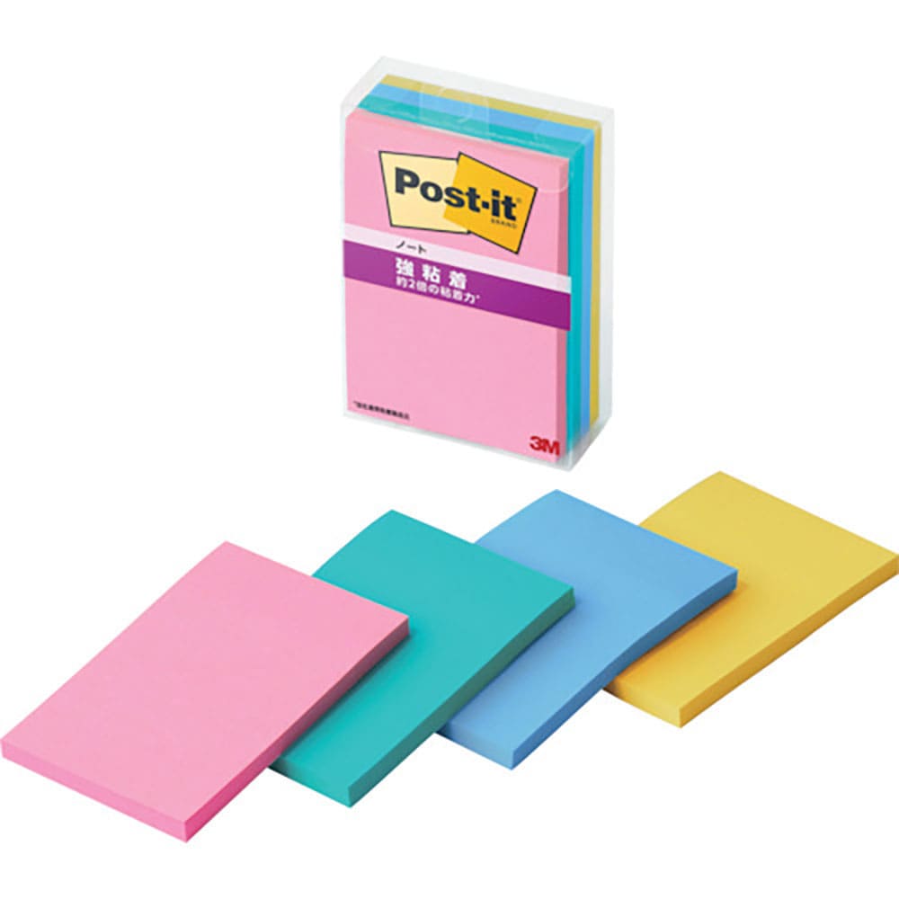 ３Ｍ　ポスト・イット　強粘着ノート　マルチカラー３　６５６ＳＳ－ＭＣ－３Ｎ＿