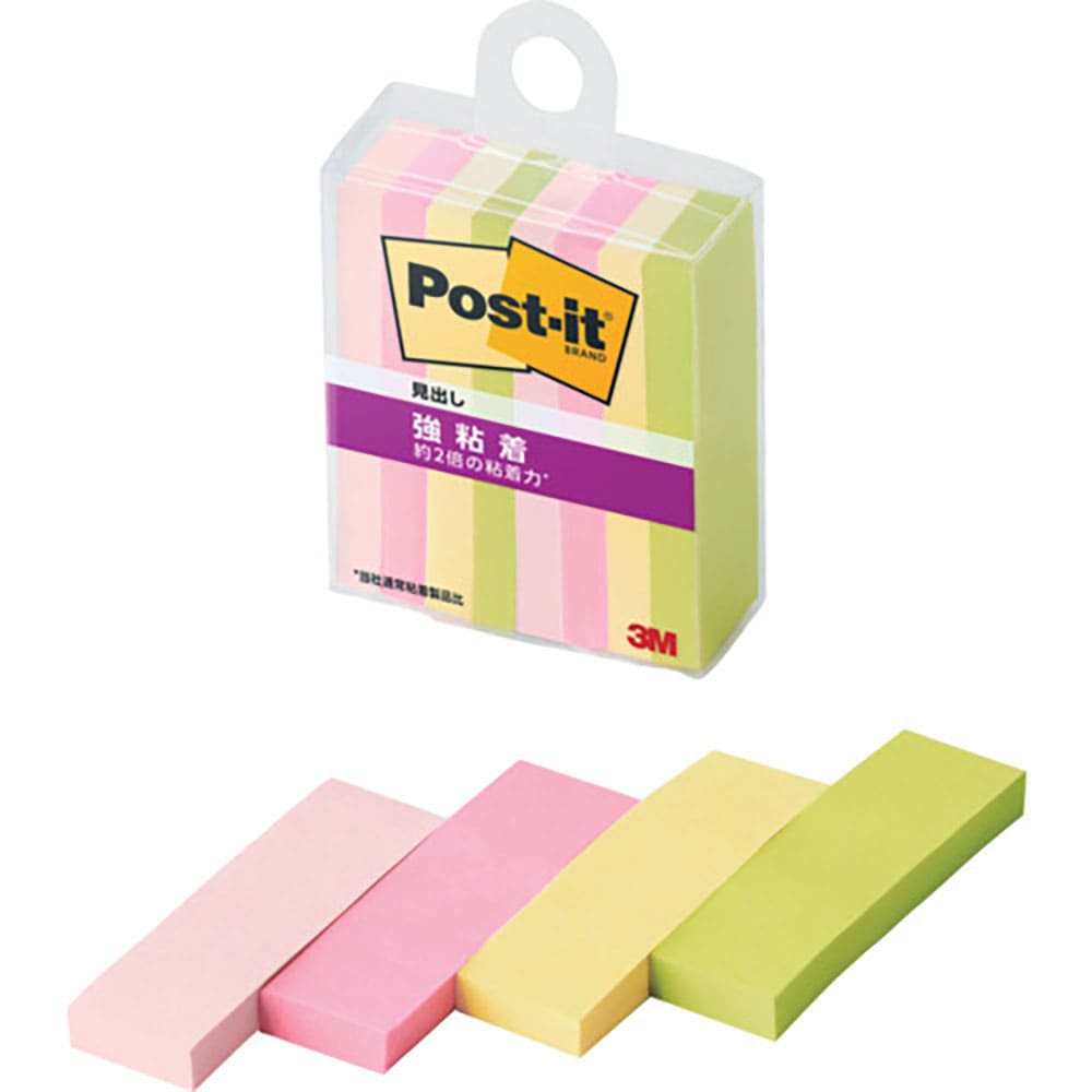 ３Ｍ　ポスト・イット　強粘着見出し　マルチカラー４　７００ＳＳ－ＭＣ－４Ｎ＿