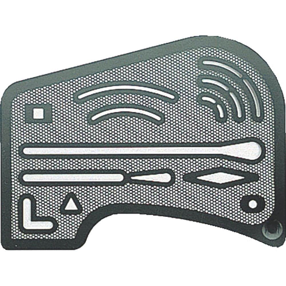 シンワ　メッシュ字消板　ステンレス製　７０９６１＿