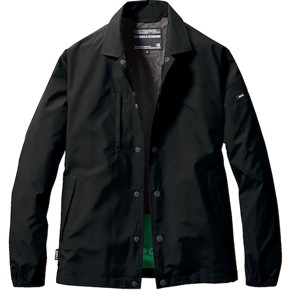 ＢＵＲＴＬＥ　コーチジャケット（ユニセックス）　７１０－３５－Ｍ　ブラック　７１０－３５－Ｍ＿