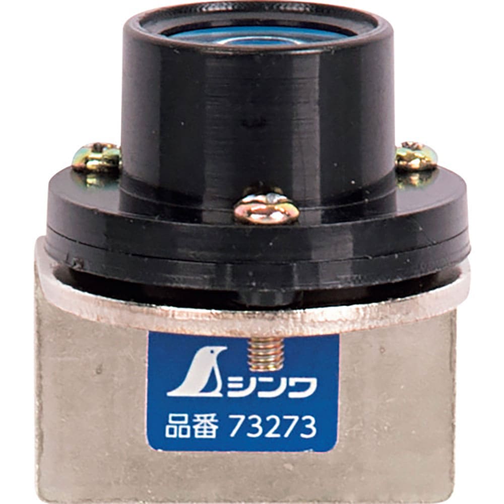 シンワ　丸型気泡管　アルミスタッフ　２用　７３２７３＿