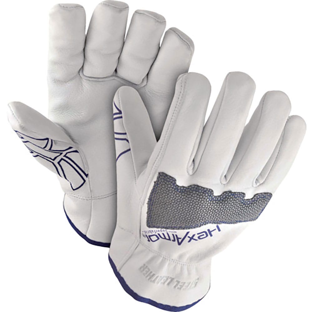 ＨＥＸ　ＡＲＭＯＲ　耐切創手袋　スチールレザー３　５０３３　Ｓ　７５４０８５＿