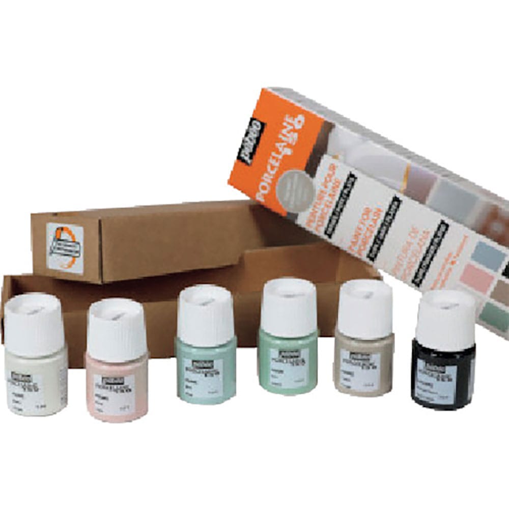 Ｐｅｂｅｏ　ポーセレン１５０　マット色　（５色＋チョークボードブラックｘ２０ｍｌ）　ディスカバリー＿