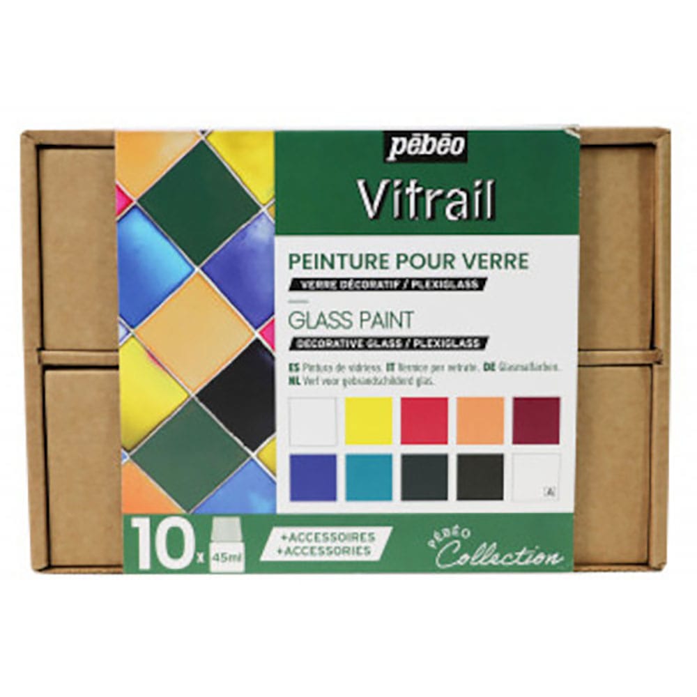Ｐｅｂｅｏ　ヴィトラーユアトリエコレクション４５ｍｌ　ｘ　９色＋メディウム＋アクセサリー　７５８４＿