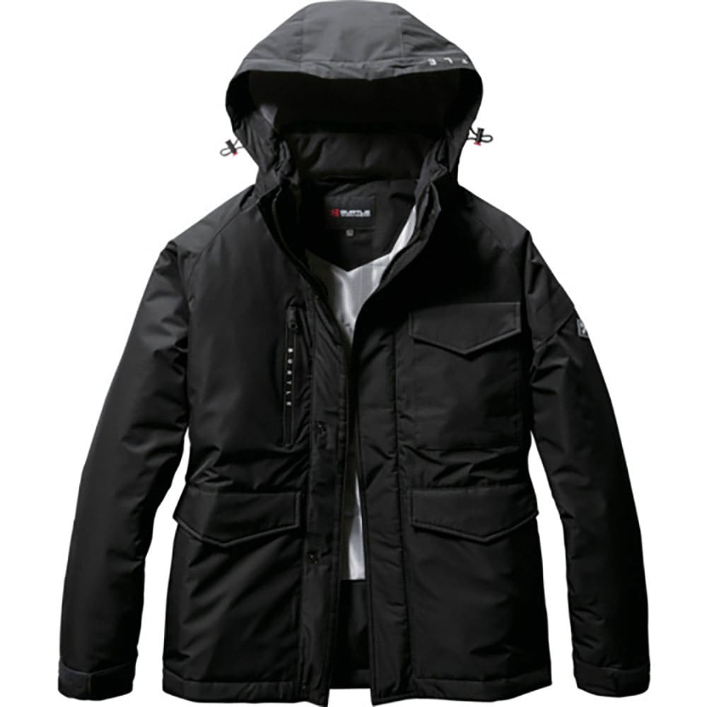 ＢＵＲＴＬＥ　防水防寒ジャケット７６２０－３５－Ｌブラック　７６２０－３５－Ｌ＿