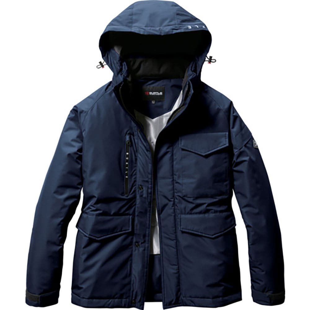 ＢＵＲＴＬＥ　防水防寒ジャケット７６２０－３－ＸＸＬネイビー　７６２０－３－ＸＸＬ＿