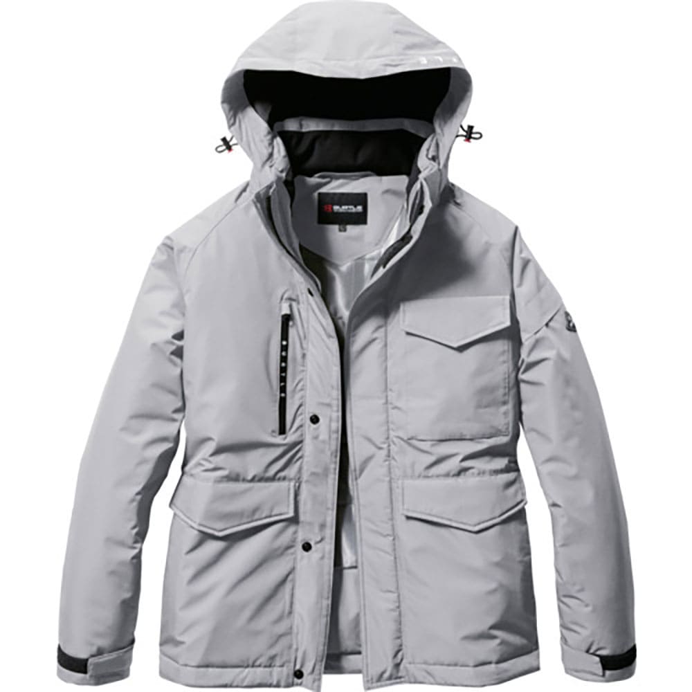 ＢＵＲＴＬＥ　防水防寒ジャケット７６２０－９１－Ｌスノー　７６２０－９１－Ｌ＿