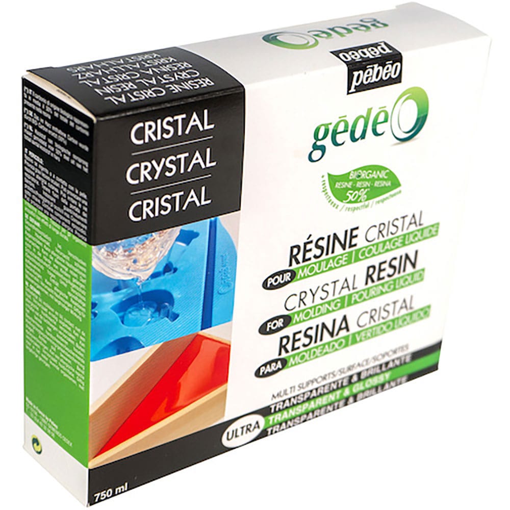 Ｐｅｂｅｏ　バイオベース・クリスタルレジンキット７５０ｍｌ（　主剤５００ｍｌ＋硬化剤２５０ｍｌ）　＿