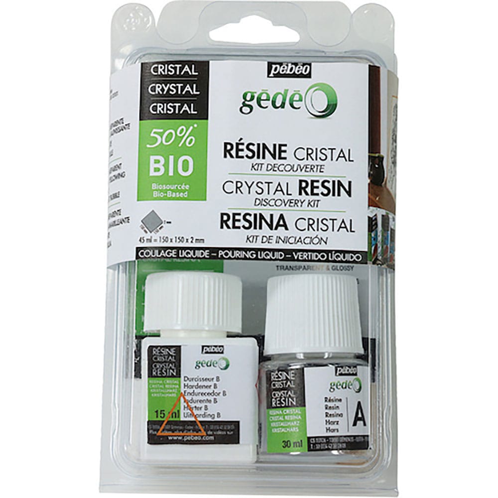 Ｐｅｂｅｏ　バイオベース・クリスタルレジンキット４５ｍｌ（主剤３０ｍｌ＋硬化剤１５ｍｌ）　７６６１＿