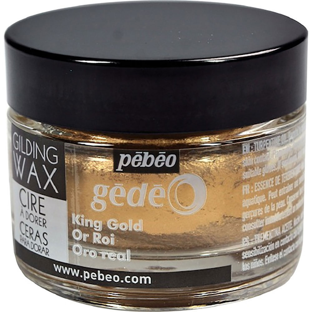 Ｐｅｂｅｏ　ギルディングワックス３０ｍｌ　キングゴールド　７６６５０７＿