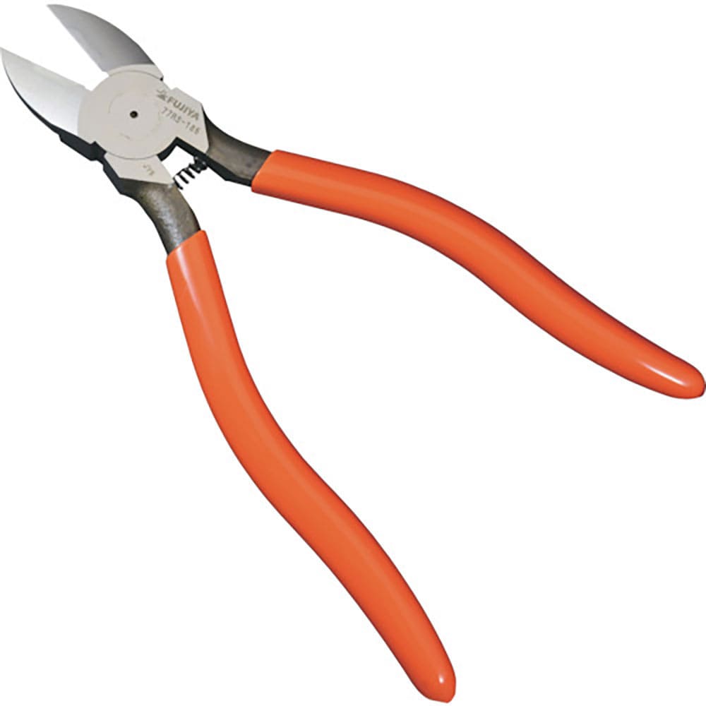 フジ矢　電工ＶＡニッパ（ラウンド刃・バネ付き）　７７ＲＳ－１８５＿