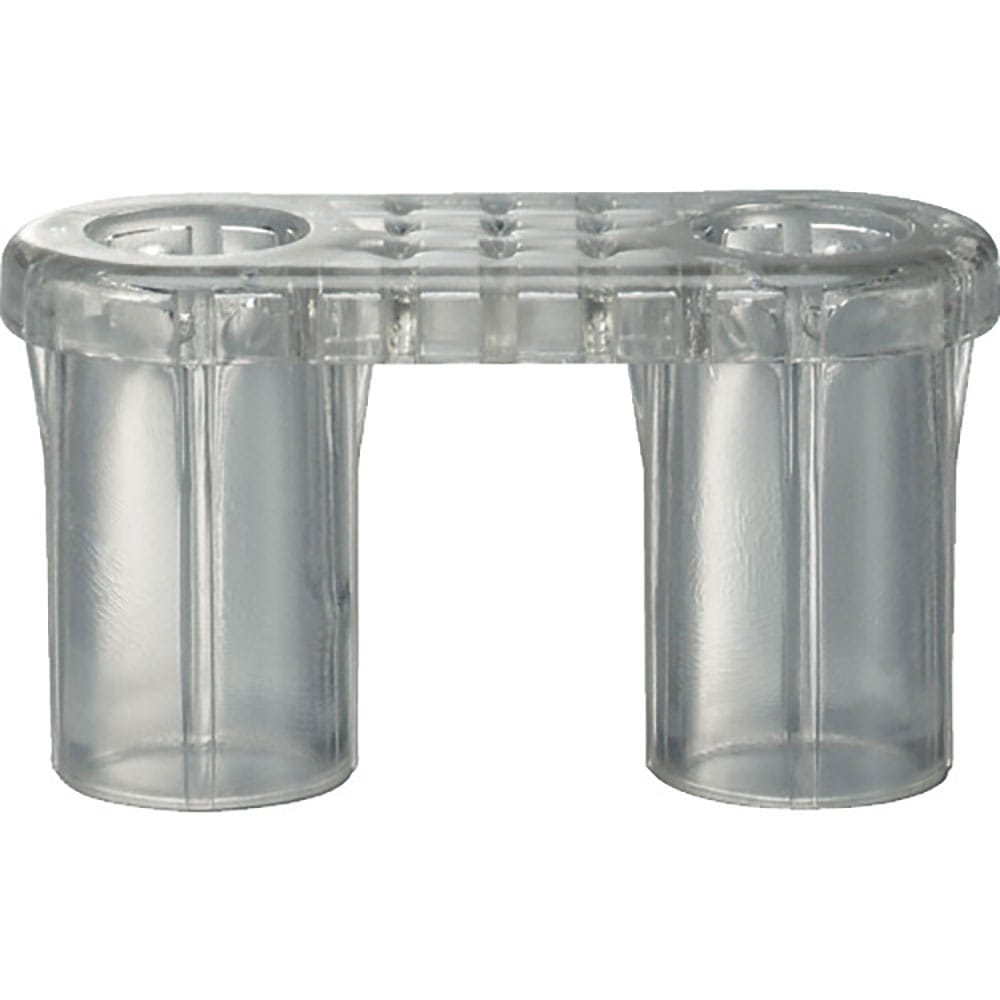 サンコー　プラスチックフェンス用ジョイントＣＵ型　８０５１９９　透明　８０５１９９＿