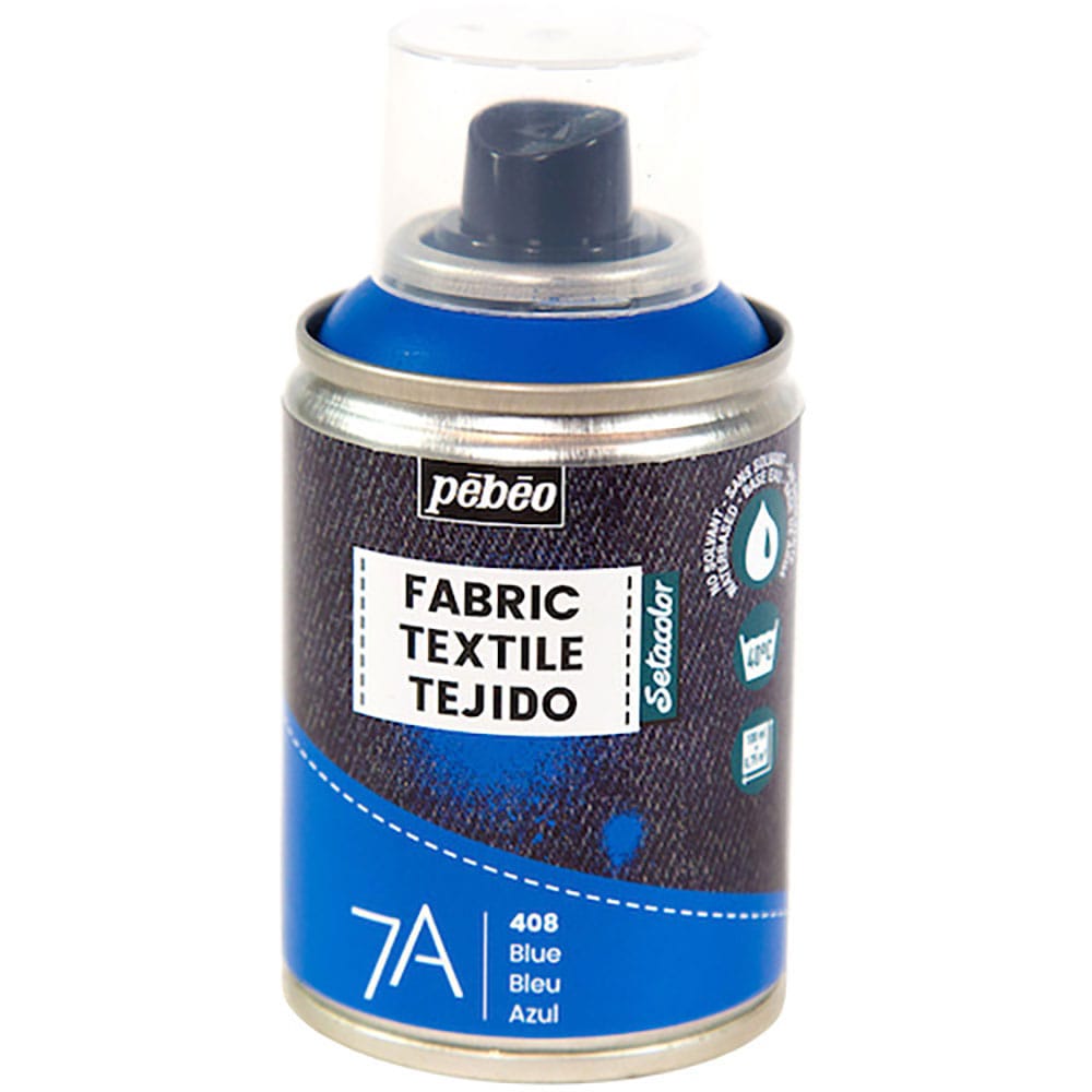 Ｐｅｂｅｏ　布用水性アクリルスプレー　セタスプレー　１００ｍｌ　ブルー　８０５４０８＿