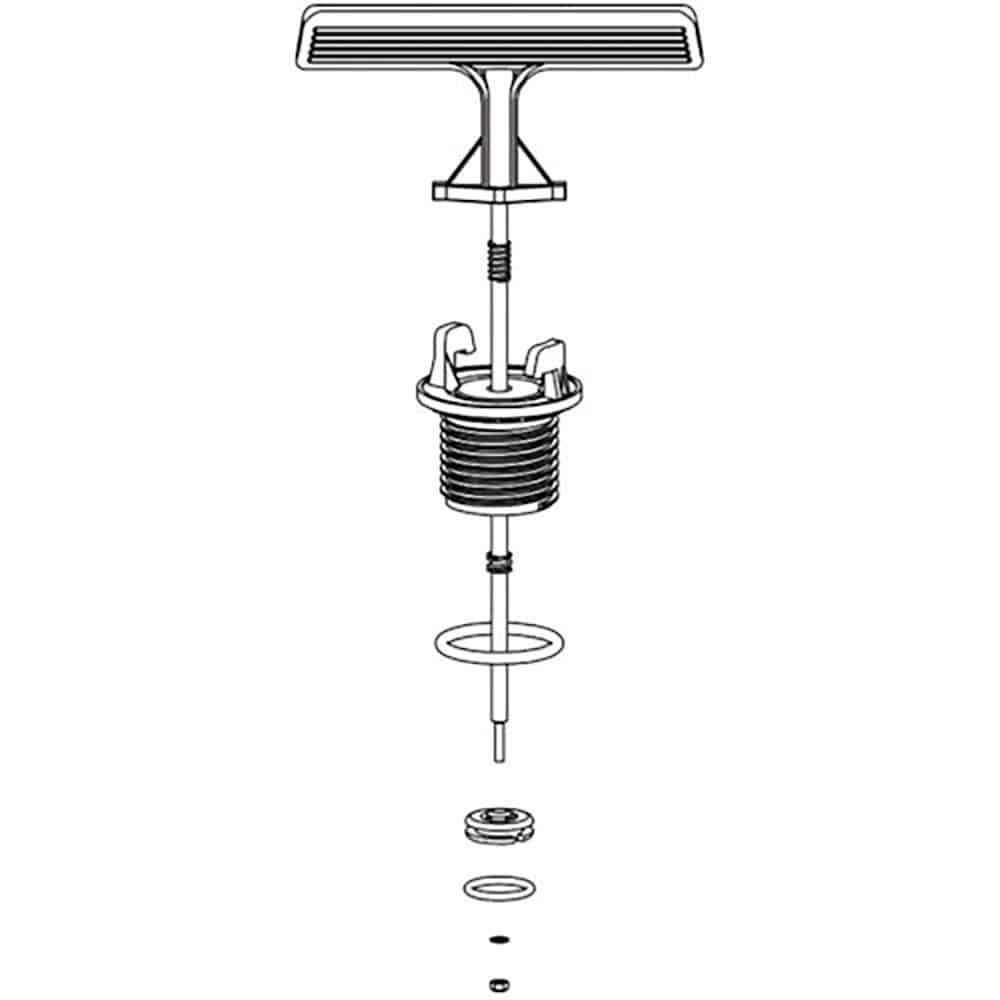 ＦＵＲＵＰＬＡ　部品Ｎｏ．８１　ポンプシャフト部セット（＃５５０１＃７５００＃７５５０＃７５６０用＿