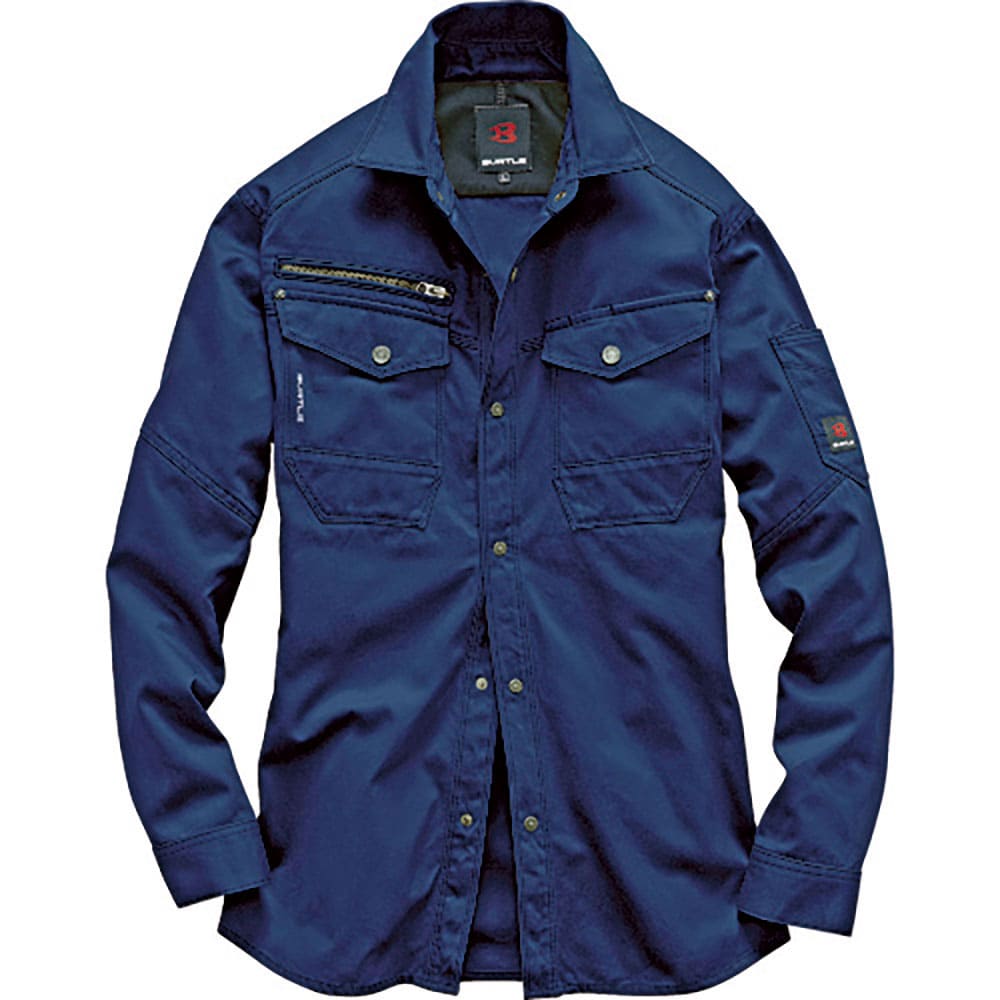 ＢＵＲＴＬＥ　作業服　８１０５－３－ＬＬ　ネイビー　８１０５－３－ＬＬ＿