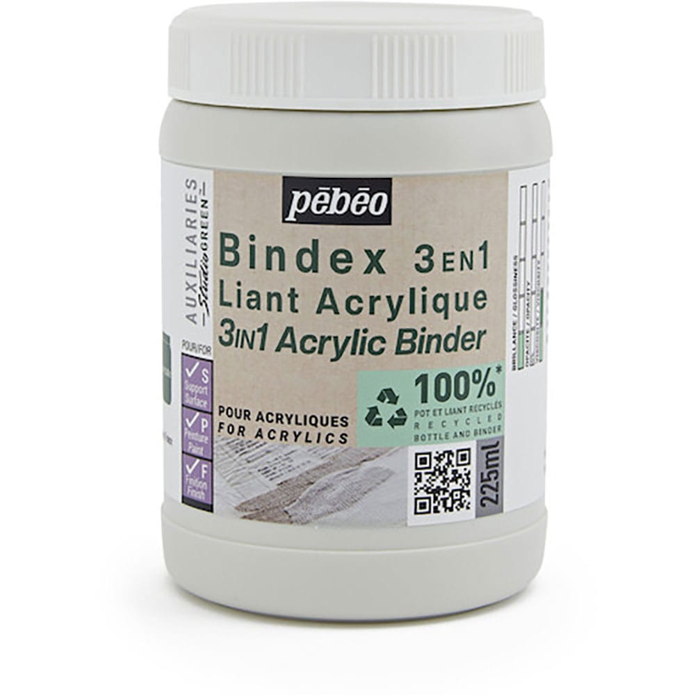 Ｐｅｂｅｏ　スチューディオ　グリーン　アクリリック　バインデックス　２２５ｍｌ　８１８６３３＿