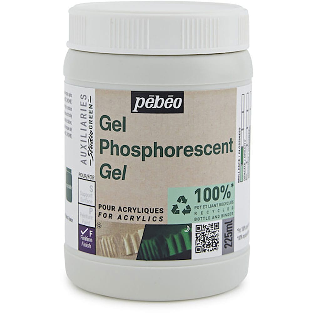 Ｐｅｂｅｏ　スチューディオ　グリーン　アクリリック　蓄光（夜光）ジェル　２２５ｍｌ　８１８６４３＿