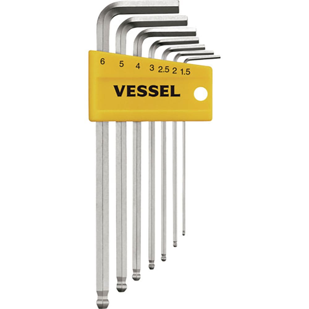 ＶＥＳＳＥＬ　８３０７ＢＰ　本締めボールポイントレンチ　７本組　８３０７ＢＰ＿