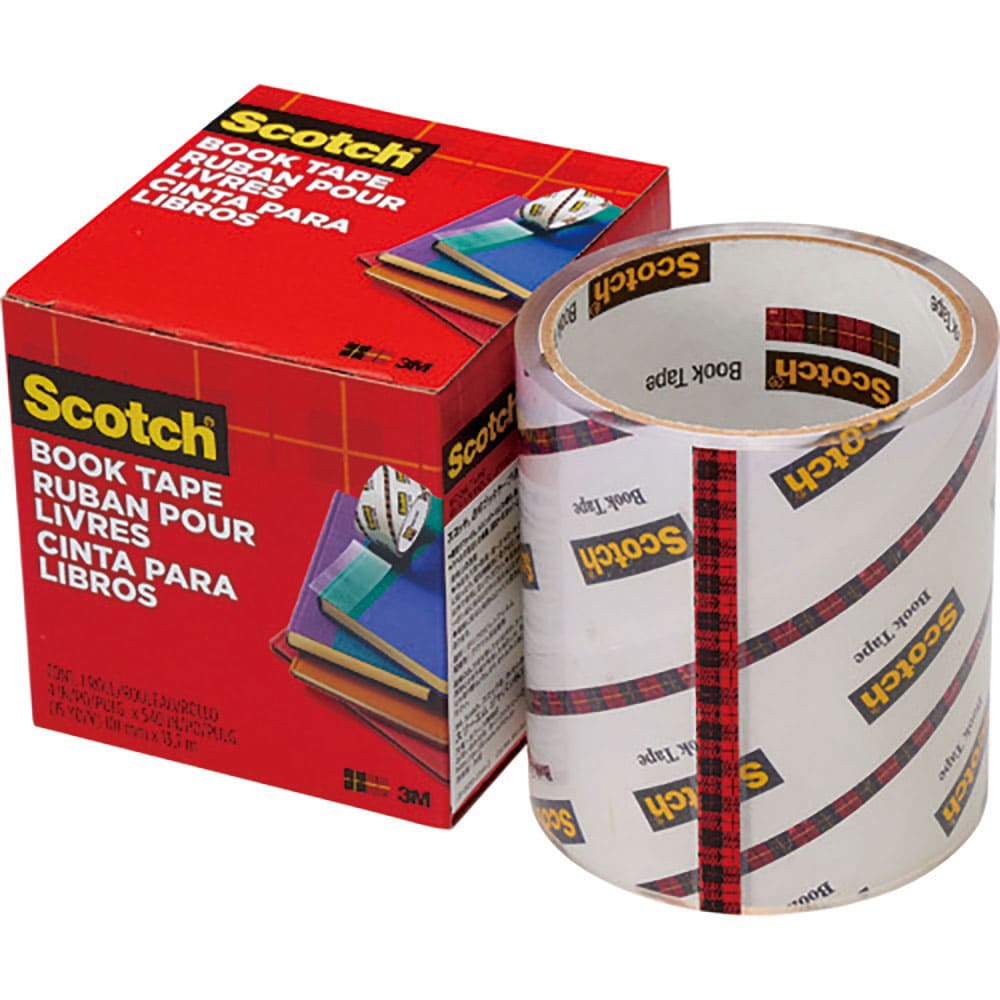 ３Ｍ　透明ブックテープ厚手　１０１．６ｍｍＸ１３．７ｍ　８４５　１０１＿