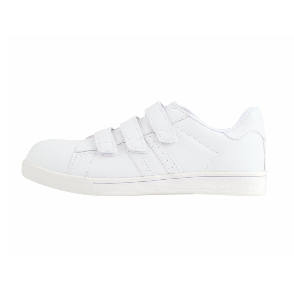 ジーベック　プロスニーカー　マジックセフティー　ホワイト　２７．５ｃｍ　８５４１１