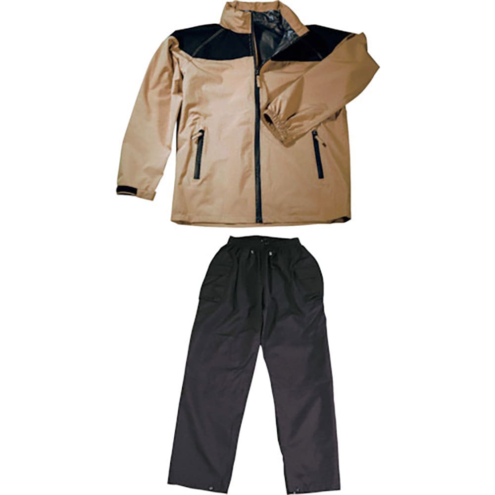 アーヴァン　レインウェア　ストレッチ強化レイン　サンドベージュ　Ｌ　＃８６００　８６００－ＳＡＢ－＿