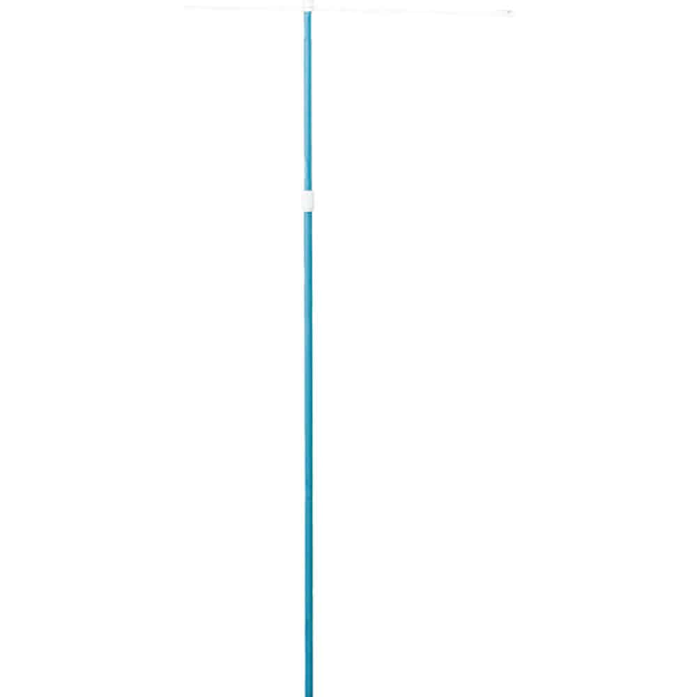 ユニット　桃太郎旗用ポール伸縮ポール　青　鉄　下部／２２Ф・上部／１９Ф　８６７－７０＿
