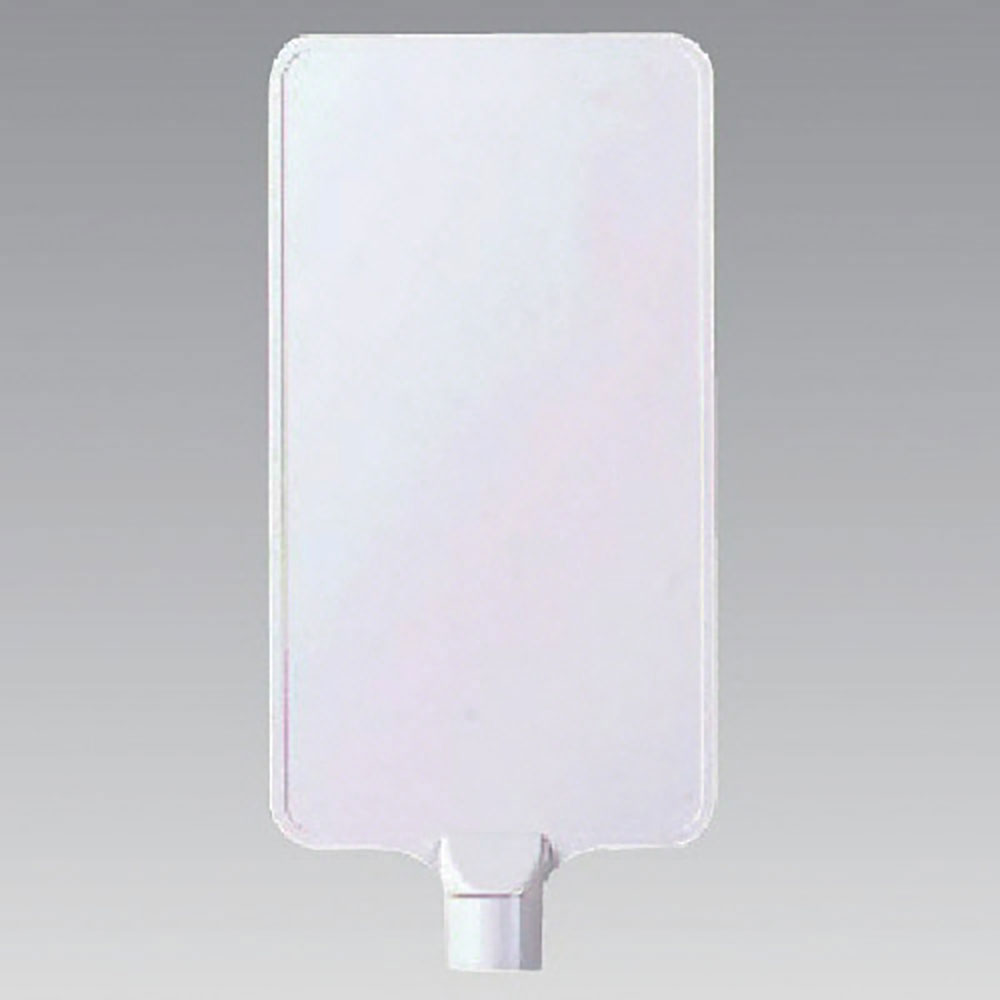 ユニット　カラーサインボード縦型　白無地　ＡＢＳ樹脂　４０３×２２０×４．５　８７１－９３＿