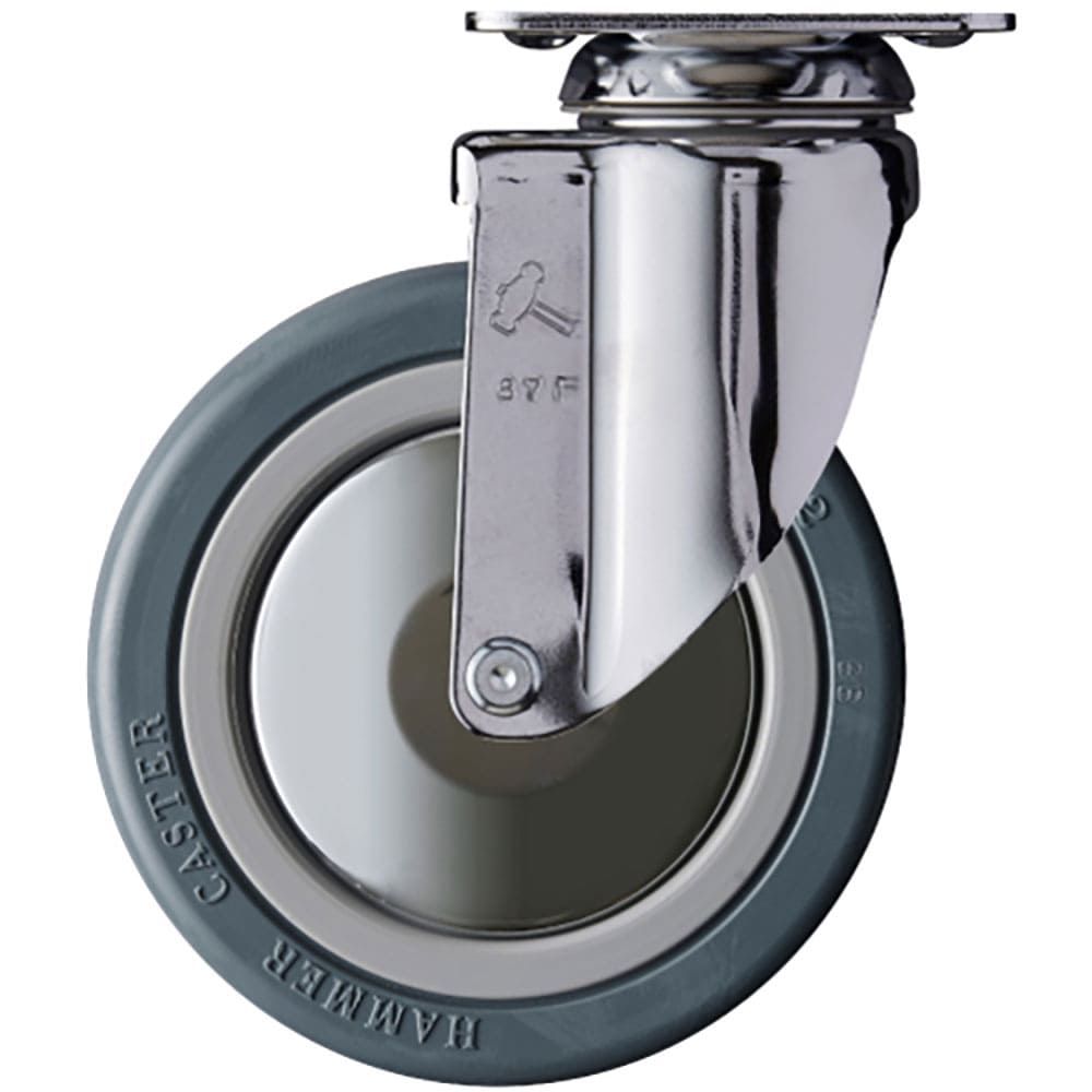 ハンマー　プレート式キャスター　プレート式キャスター“９２０Ｍ　シリーズ”（ナイロンホイールゴム車＿