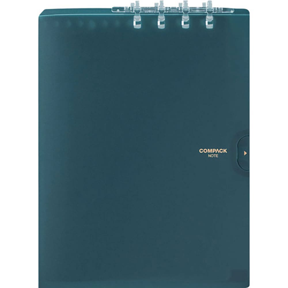 ＫＩＮＧ　ＪＩＭ　二つ折りリングノート　コンパックノート　Ａ４　ネイビー　９９５６ＴＹ－ＮＶ＿