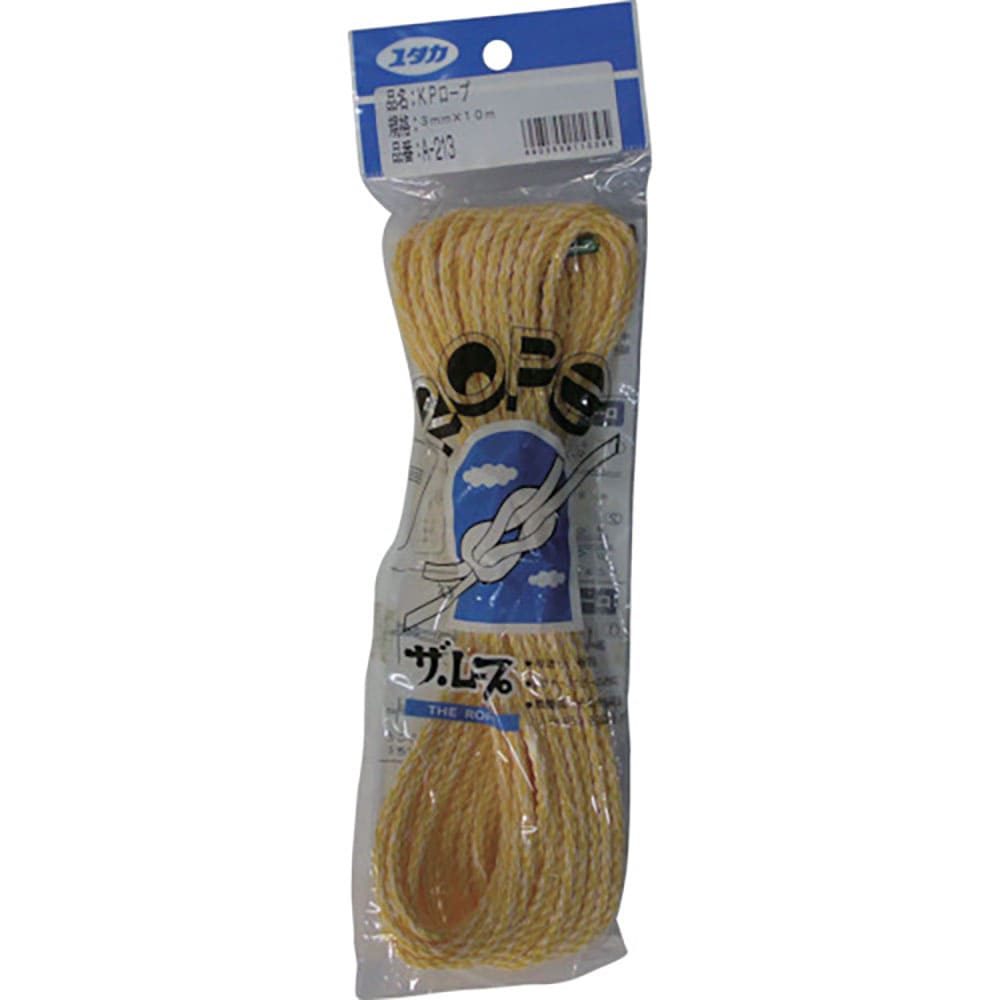 ユタカメイク　ロープ　ＫＰロープ　３ｍｍ×１０ｍ　Ａ－２１３＿
