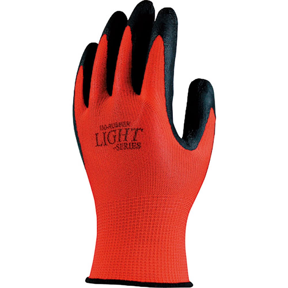 おたふく　Ａ－３７５レッド１３Ｇ天然ゴム背抜５Ｐ　Ｍ　Ａ－３７５－ＲＤ－Ｍ＿