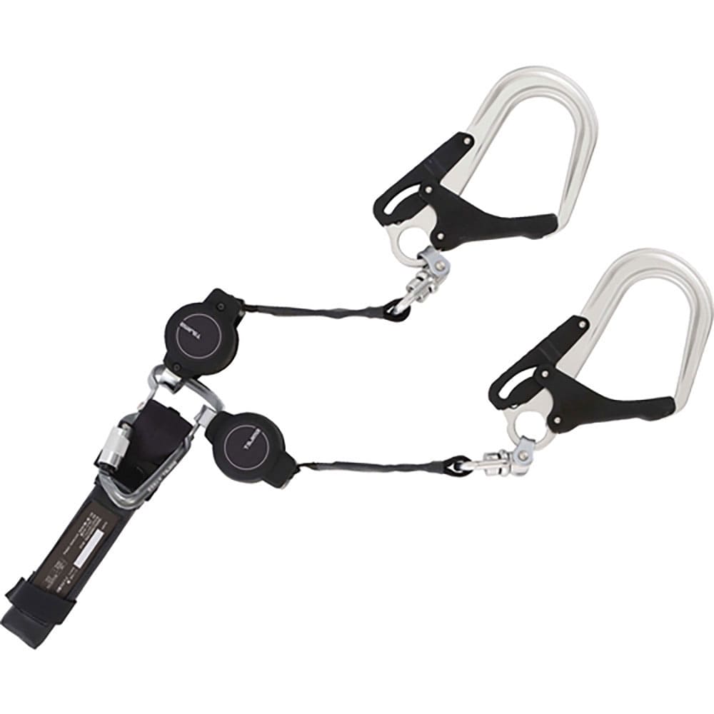 タジマ　ハーネスヨウランヤードＫＲ１５０Ｆ　ダブルＬ８　１３０ｋｇヨウ　Ａ４ＫＲ１５０Ｆ－ＷＬ８＿