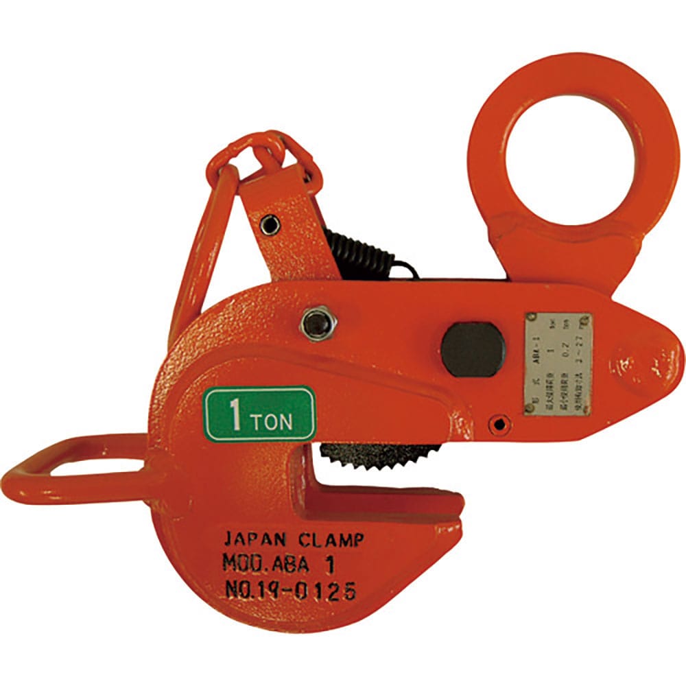 日本クランプ　横つり専用クランプ　１．５ｔ　ＡＢＡ－１．５＿
