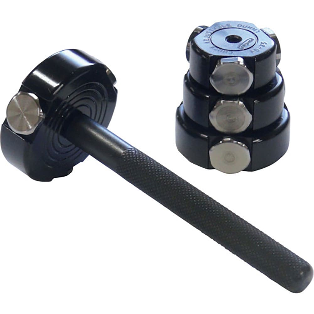 Ｖｉｃｔｏｒ　生爪成形治具　チャックアジャスタブルダミー　小径用４個セット　ＡＤ３０－ＡＤ４５＿