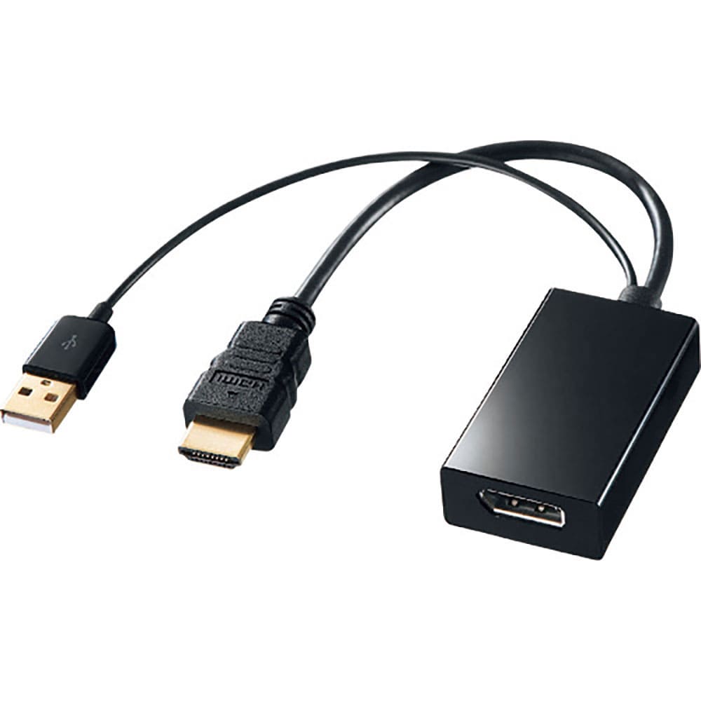 ＳＡＮＷＡ　ＨＤＭＩ－ＤｉｓｐｌａｙＰｏｒｔ変換アダプタ　ＡＤ－ＤＰＦＨＤ０１＿