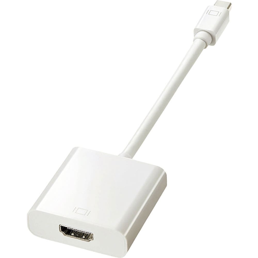 ＳＡＮＷＡ　ミニＤｉｓｐｌａｙＰｏｒｔ－ＨＤＭＩ変換アダプタ　ＡＤ－ＭＤＰＰＨＤ０１＿