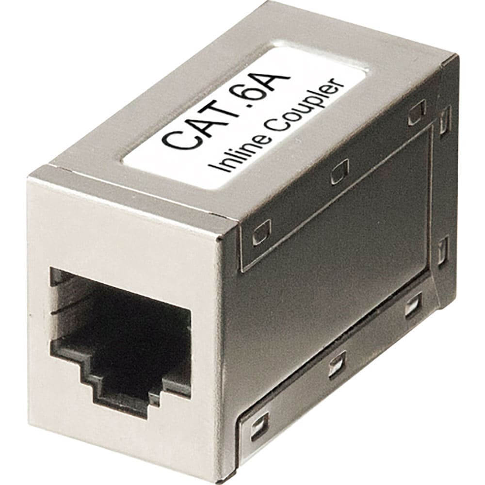 ＳＡＮＷＡ　ＲＪ－４５中継アダプタ（カテゴリ６Ａ　ＳＴＰ）　ＡＤＴ－ＥＸ－６ＡＳＴＰ＿