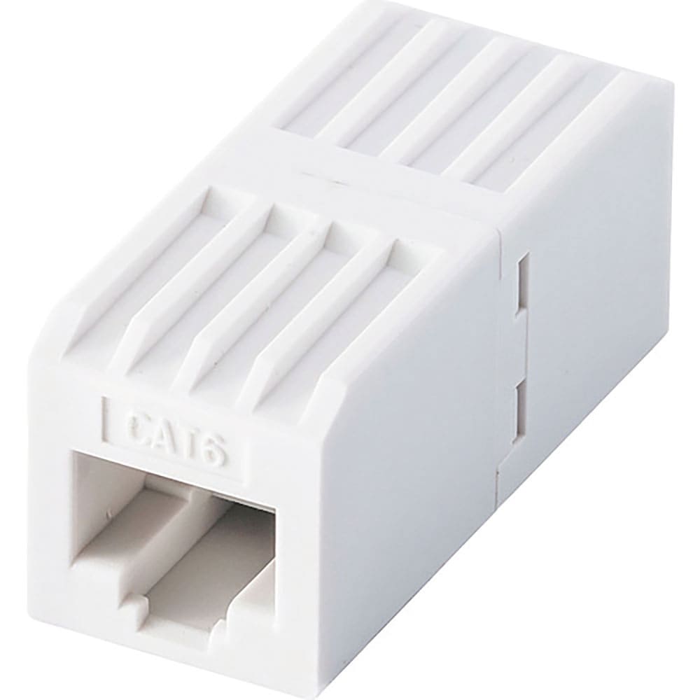 ＳＡＮＷＡ　ＲＪ－４５中継アダプタ（カテゴリ６）　ＡＤＴ－ＥＸ－６Ｎ＿
