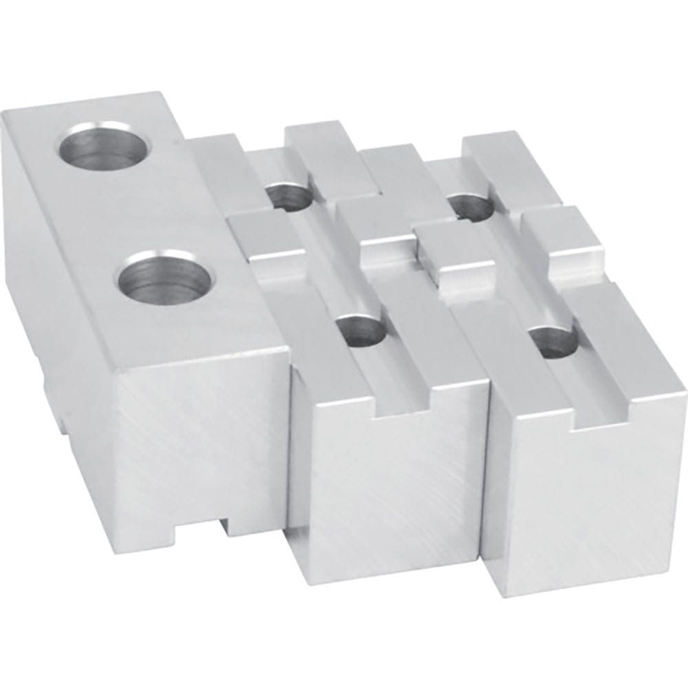 ＡＲＭ　北川スクロールチャック用アルミ生爪ＡＬＳＢＳ－６Ｈ３５　ＡＬＳＢＳ－６Ｈ３５＿