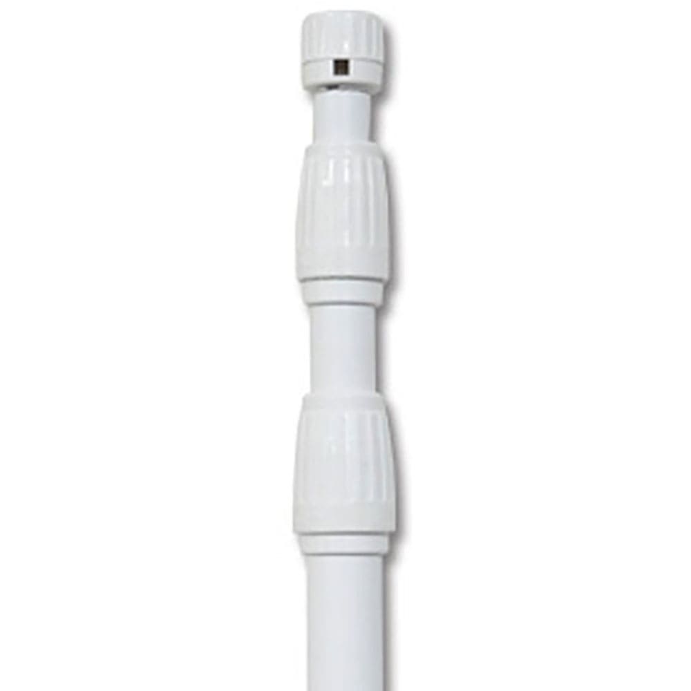 ジャストＣｏｒｐ．　標準のぼり用ショートポール（３ｍ）【白】　ＡＭ－ＦＬ３８３ＷＨ＿