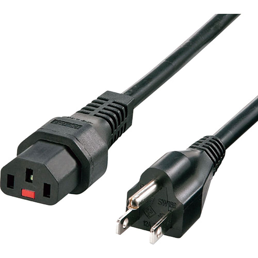 ＳＡＮＷＡ　抜け防止ロック電源コード（２ｍ）　ＡＰＷ１２－５１５Ｃ１３ＬＫ０２＿