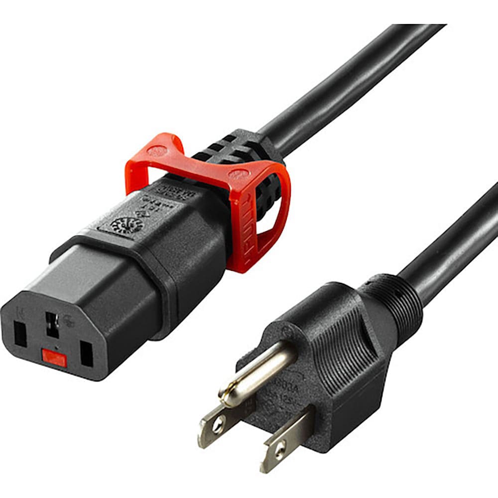 ＳＡＮＷＡ　抜け防止ロック式電源コード　ロックプラス（２ｍ）　ＡＰＷ１５－５１５Ｃ１３ＬＰ－２０＿