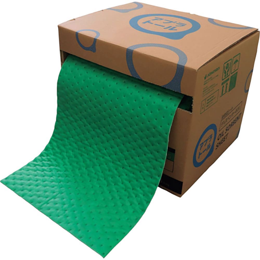 ＪＯＨＮＡＮ　油吸収材　アブラトール　ロール　グリーン　４００×３ｍｍ　３０ｍ巻　ＡＲ４０Ｇ＿