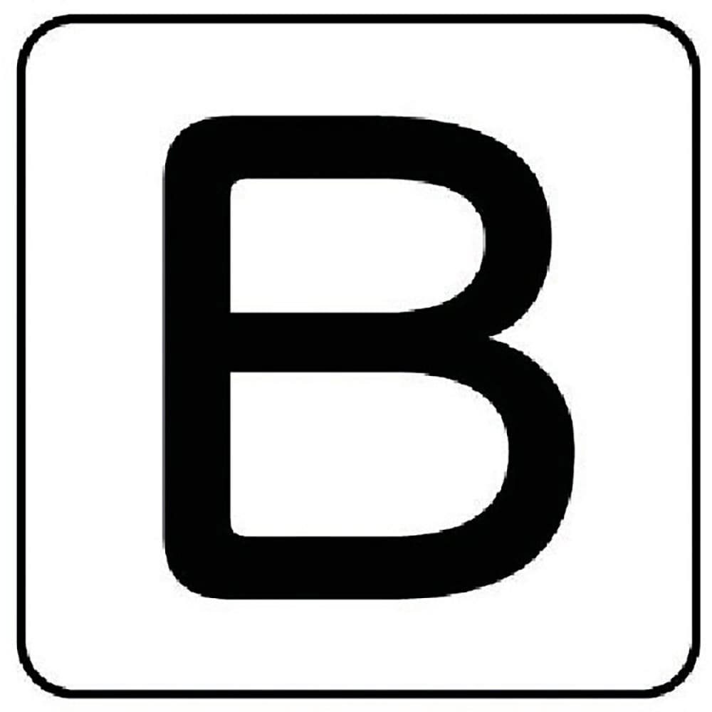 ユニット　配管ステッカー　Ｂ（極小）　アルミ　３０×３０　１０枚組　ＡＳ．２５．２ＳＳ＿