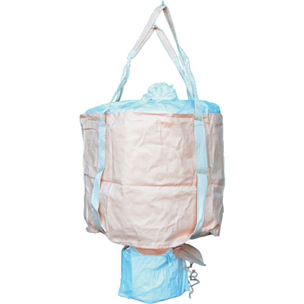 旭　コンテナバッグ丸型排出口あり　容量１立米未満　ＡＳ１３０－ＭＧ７１３＿