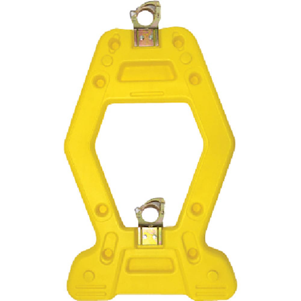 安全興業　樹脂製表示スタンド　ＡＺスタンド　イエロー（簡単クランプ付）　ＡＺＹ－Ｋ＿
