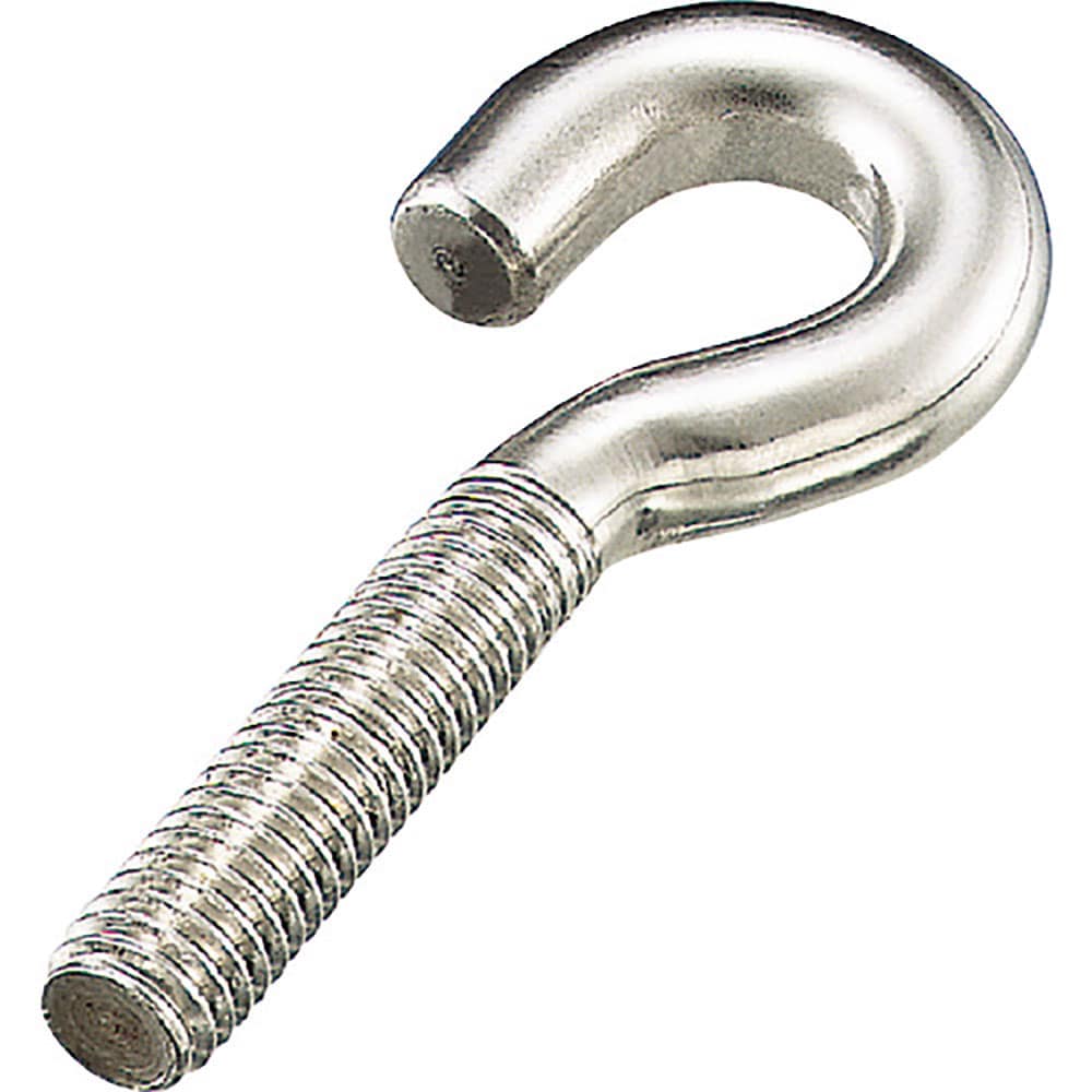 水本　ステンレス　Ｑフック　捻子径Ｍ－６　使用荷重０．２ｋＮ　Ｂ－１６２０＿