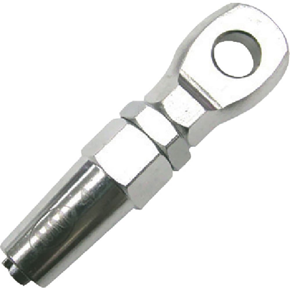 水本　ステンレス　ロックターミナルアイ　穴径８．３ｍｍ　Ｂ－２４１６＿