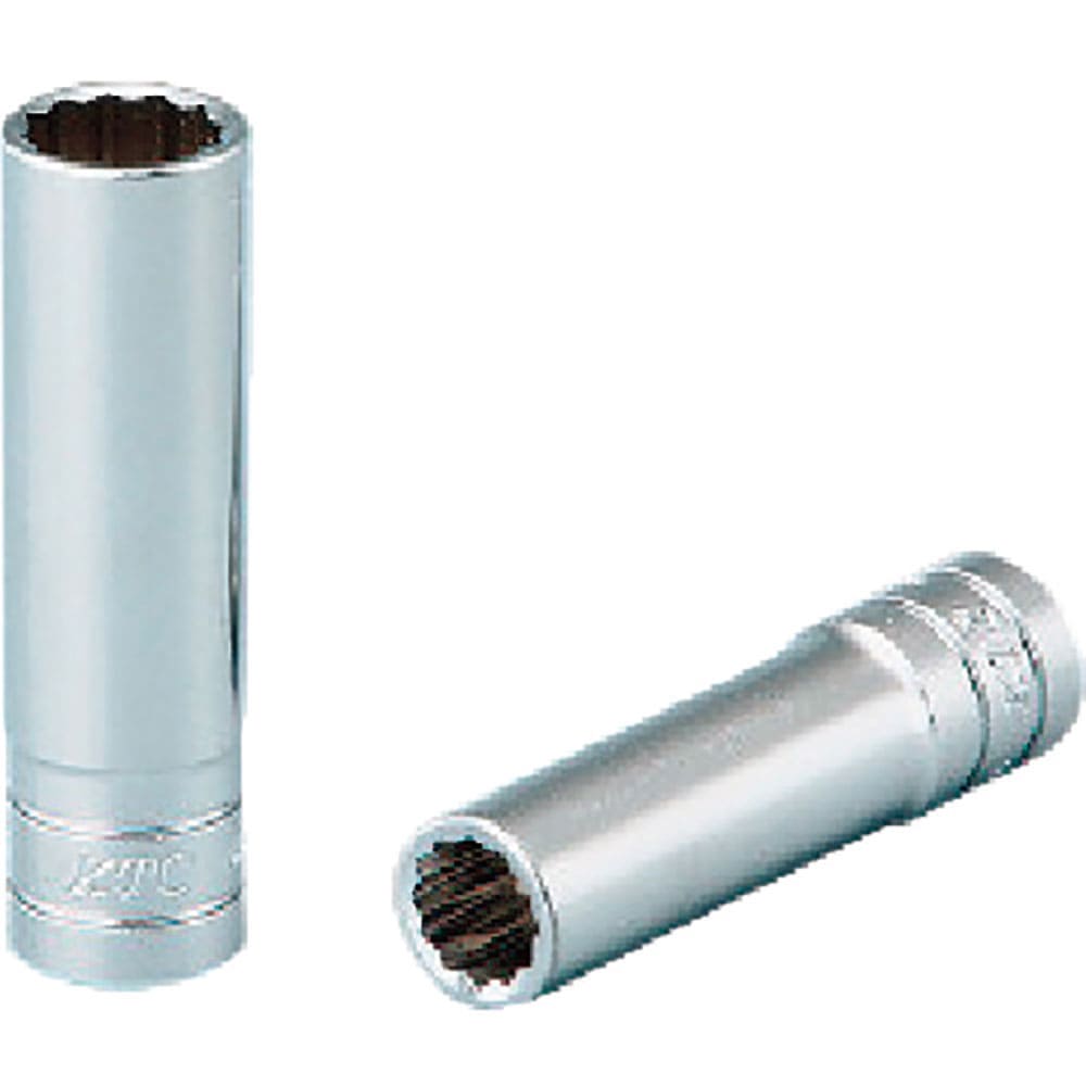 ＫＴＣ　６．３ｓｑ．ディープソケット（十二角）パック・台紙仕様　差込角６．３５ｍｍ　Ｂ２Ｌ－１３袋＿